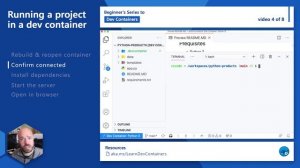 Running a project in a dev container  [4 of 8] | Beginner's Series to: Dev Containers