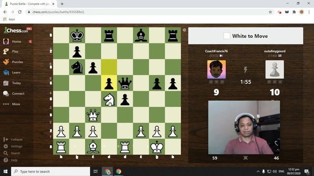 Chess Tactics Puzzle Battle Tactics Training 5