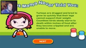 Cooking Mama: MAMA KILLS ANIMALS | HAPPY THANKSGIVING! | The Unauthorized Peta Edition