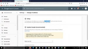 How to Change Domain Address in Google Search Console | Hindi