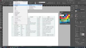 Indesign Table Designing  - Complete Guide