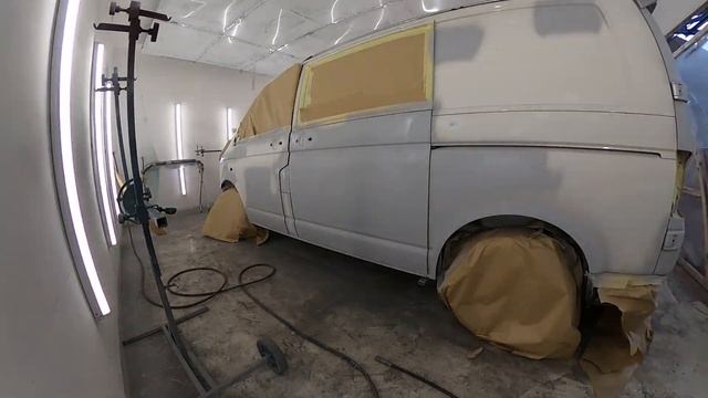 THE SMURF'S T5 - Two Tone Full Respray and Exterior Upgrades on VW Transporter смотреть онлайн