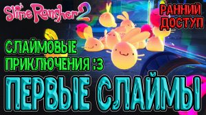 Первый взгляд на Ранний доступ Слаймов 2 :з / Радужный остров и Новые Слаймы :з / Slime Rancher 2