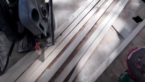 Начало строительства беседки из горбыля.mp4