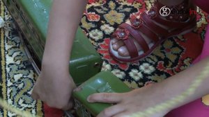 Железная дорога на выставке игрушек советской эпохи
