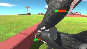 Who is The Boss - Megalodon or Giant Titanoboa | Animal Revolt Battle Simulator