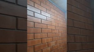 Кирпич после вскрытия Лаком.