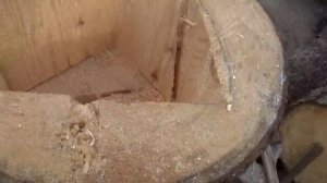 Изготовление Колоды для пчёл /следующие колоды буду делать в лесу.