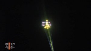 Лазерное шоу на выпускной вечер