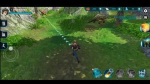 Dino Tamers - Jurassic Riding MMO: The Power Of Spinosaurus Spine Lizard - Android Gameplay