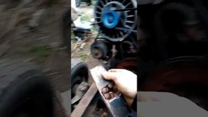 Установка гура на трактор т-25 самодельный от мерседес 123.