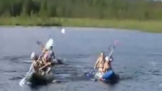 река Охта-Карелия 2010 год.Заплыв.wmv смотреть онлайн