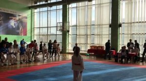 10 10 21 Ката девочки 8-9 лет, до 8 кю, Первые соревнования Taikyoku Shodan