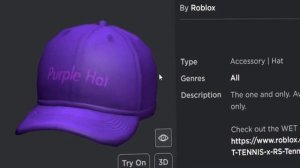 FREE ACCESSORY! HOW TO GET SOFI TUKKER Purple Hat! (ROBLOX)