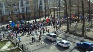 Парад День Победы Иркутск 2 09.05.2013