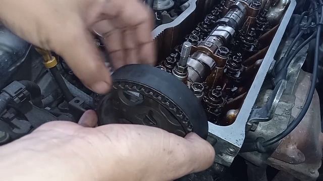 TOYOTA COROLLA 2E CRANK SHAFT CAM GEAR, MALI SA TIMING PAANO AYUSIN. смотреть онлайн