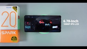 Смартфон Tecno Spark 20 Pro 8/256GB Черный