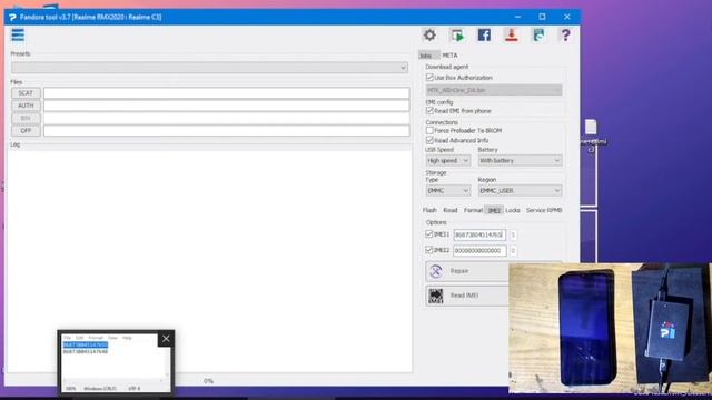 Repair IME Realmi C3 [RMX2020] Pandora Box смотреть онлайн