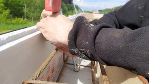 АРМОПОЯС. ВЫНОСКА ОТМЕТОК ПО НИВЕЛИРУ