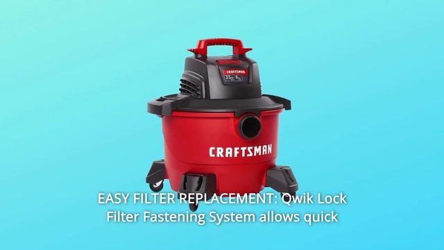 CRAFTSMAN CMXEVBE17584 6 Gallon 3.5 Peak HP Wet, Dry Vac смотреть онлайн