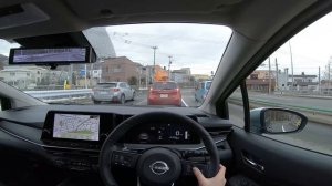 【Test Drive】2021-2022 New NISSAN NOTE e-POWER AUTECH CROSSOVER 4WD - POV Drive