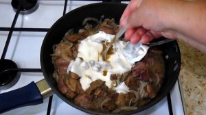 Куриную Печень Готовлю По Этому Рецепту Часто!  Вкусно и Быстро!