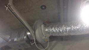 вентилятор NED ВК-160 центробежный - звук работы