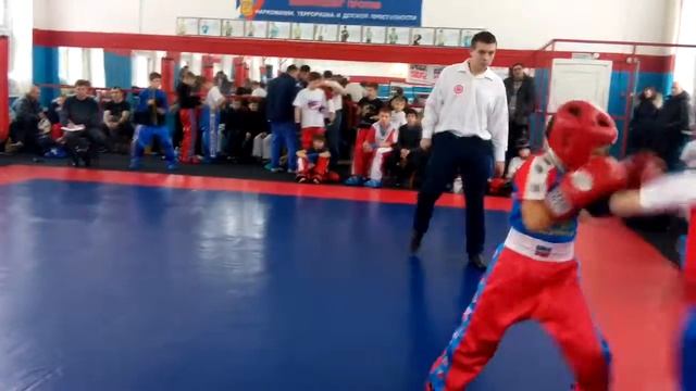 Открытый турнир по кикбоксингу ЗМС Е. Майера Лайт 12 финала 1-й раунд 29.11.2015г