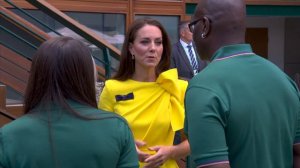 Kate Shines Bright as She Arrives at Wimbledon