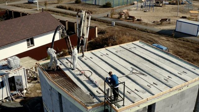 плоская кровля: заливка крыши смотреть онлайн