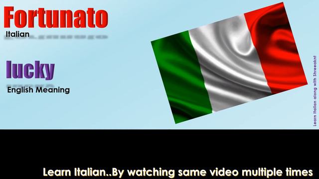 Fortunato « How to Pronounce Italian word Fortunato?
