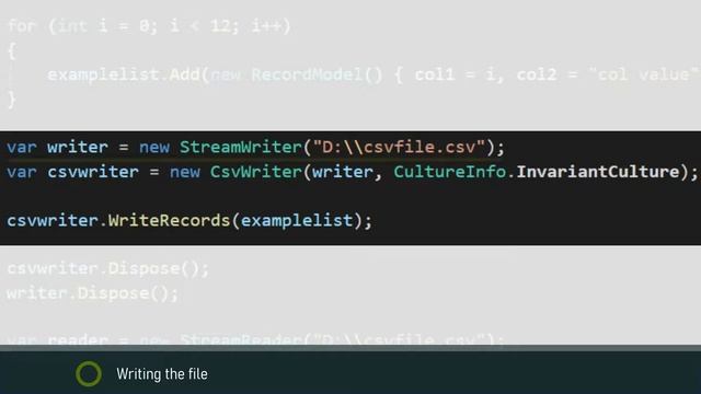 How To Use CsvHelper To Read and Write CSV files in C# смотреть онлайн