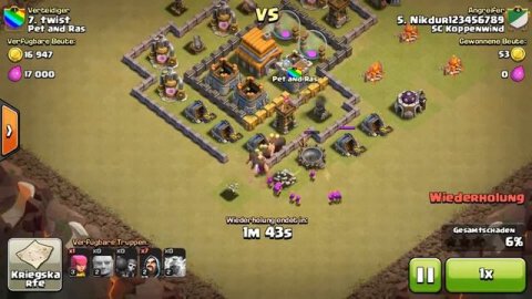 Clankriege für RH 3-6 | Clash of Clans Wiki