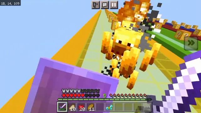 ГОНКА ЛАКИ БЛОКОВ (ft.Glitch) Minecraft смотреть онлайн