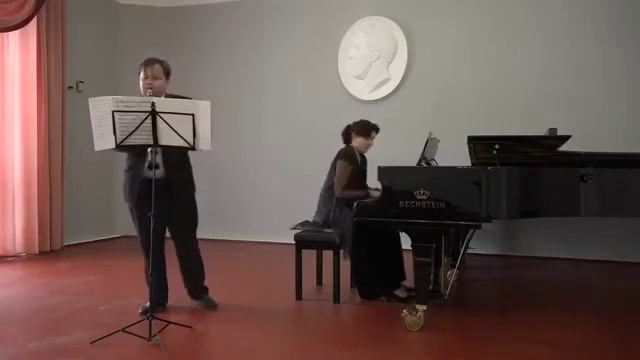 Poulenk Соната для кларнета с фотрепиано 4 часть