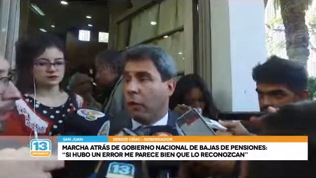Uñac por restitución de pensiones: "Me parece bien que hayan dado marcha atrás" смотреть онлайн