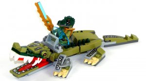 Lego Chima 70126 Крокодил Легенда Зверь Полная сборка, распаковка и обзор