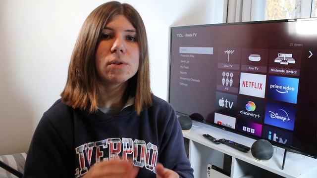 TCL - 43RP620K Roku 43" Smart 4K Ultra HD HDR LED TV смотреть онлайн