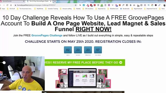 How To Build A Website, Lead Magnet And Sales Funnel For FREE In GroovePages In Just 10 Days смотреть онлайн