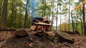 Звуки огня и треска дров для релакса ?| Sounds of fire and crackling firewood for relaxation ?