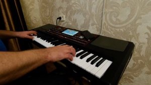 Виртуозная игра +хорошая пальцовка на корг па700