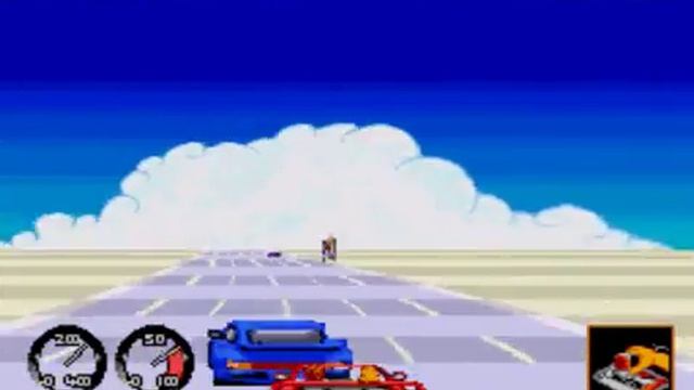 Turbo Outrun - Mega drive / Genesis Longplay смотреть онлайн