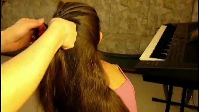 Косичка на каждый день (вариант 11) Hairstyle