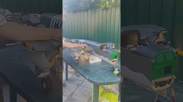 TopFlite B-25, тест моторов 2 смотреть онлайн