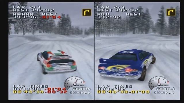 V Rally 2 Expert Edition Sega Dreamcast смотреть онлайн