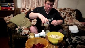 Приготовление хрена в домашних условиях!!!