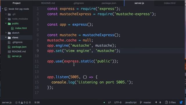 Project setup - Book List смотреть онлайн