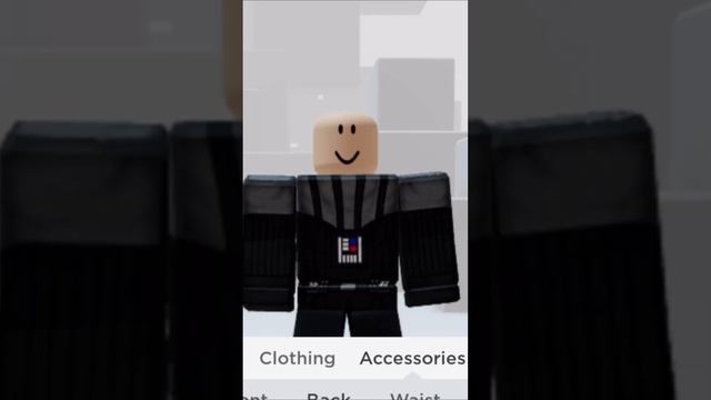 An easy darth vader roblox avatar