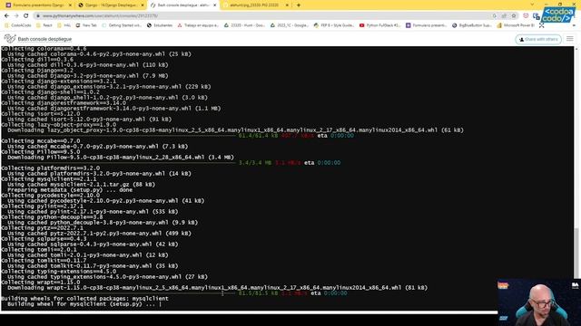Reunión 32: Despliegue de un sitio Django con ejemplo completo en PythonAnywhere смотреть онлайн
