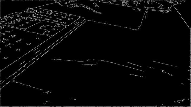 Real-time Canny edge detection using OpenCV and CUDA